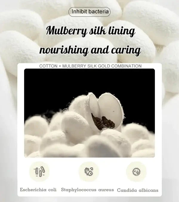 ( 🎁 מבצע חם לשנה החדשה 2025 70% הנחה🎁) שלם 1 קבל 2 (3 חבילה) פרימיום סאטן אנטיבקטריאלי קרח משי תחתונים מנדפים לחות