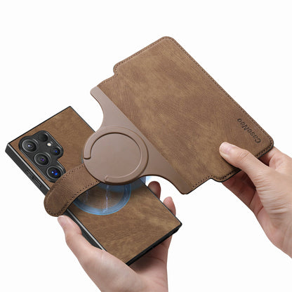 נרתיק 2 ב-1 לטלפון מגנטי, נשלף