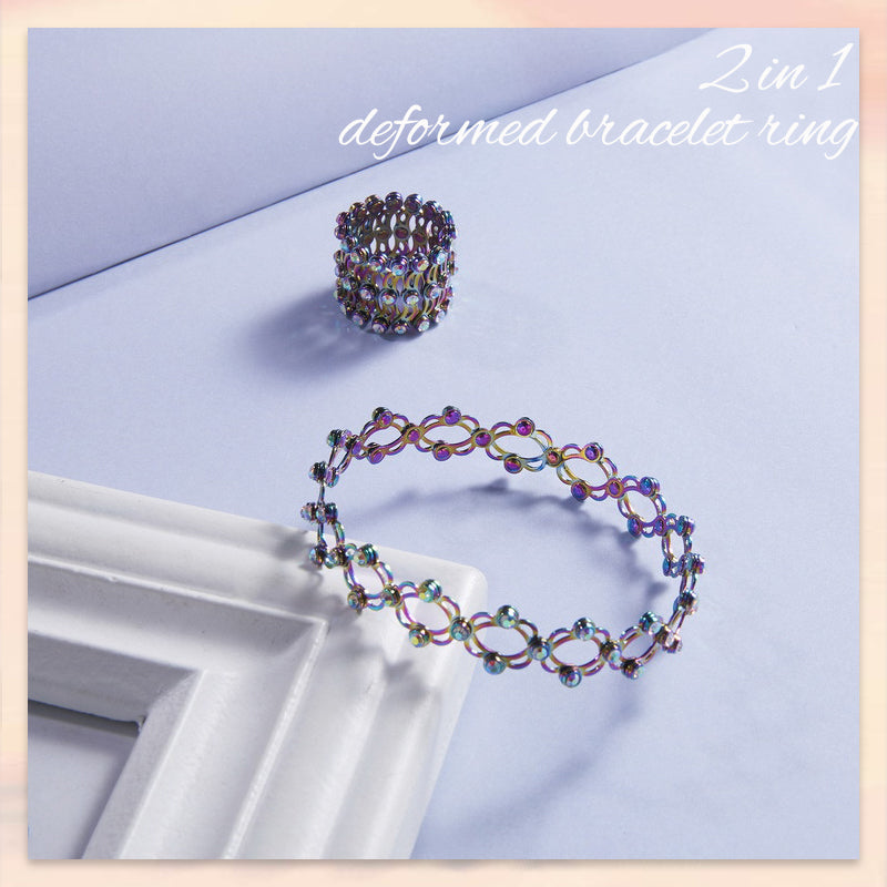 צמיד מגנטי מתכוונן שניים באחד