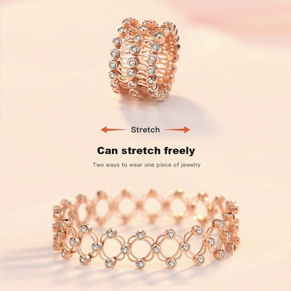 צמיד מגנטי מתכוונן שניים באחד