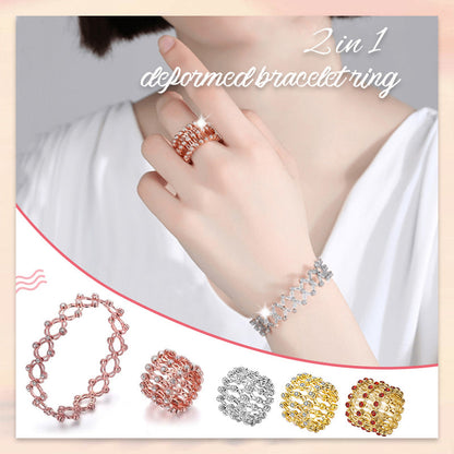 צמיד מגנטי מתכוונן שניים באחד