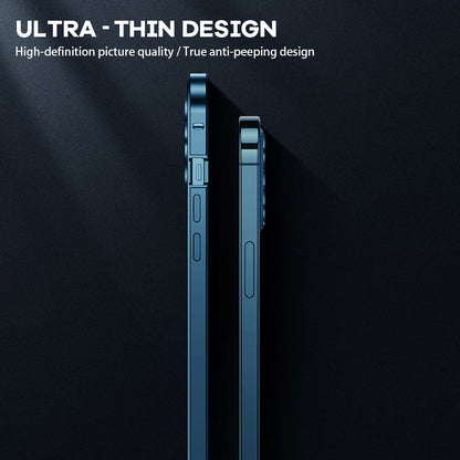 כיסוי לטלפון נייד מגנטי מזכוכית דו-צדדית נגד הצצה