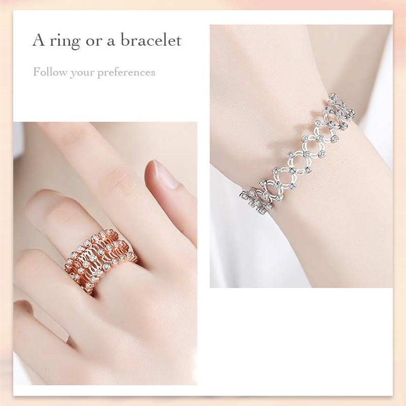 צמיד מגנטי מתכוונן שניים באחד