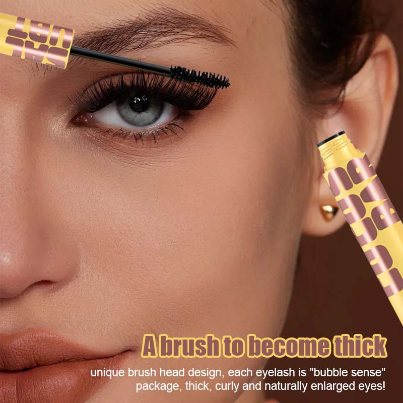 🌸 מסקרה בועות｜נפחית ועבה, החלקה אחת כדי לבלוט! ✨