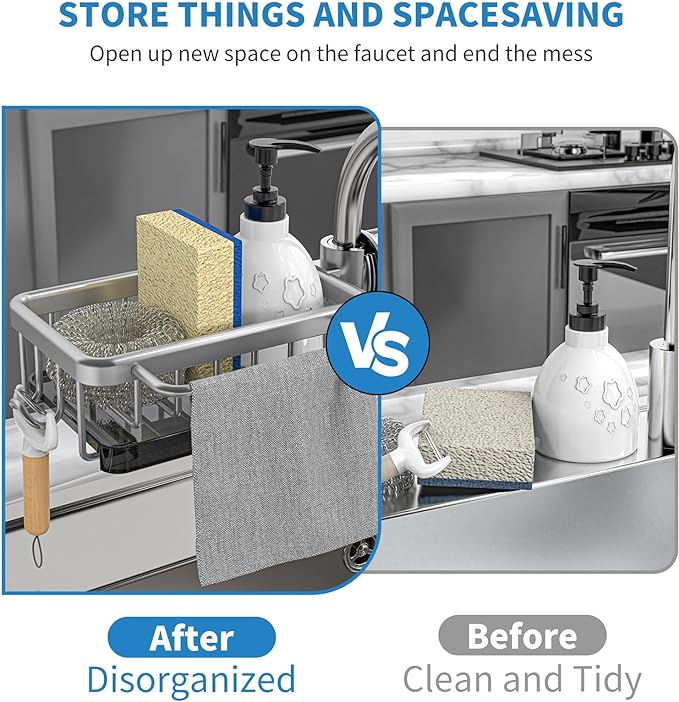 ארגונית ברז כיור מטבח