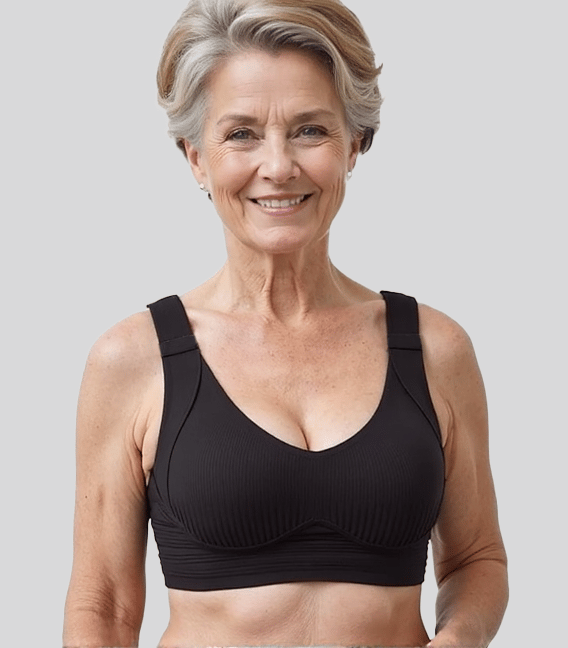 🎁חזייה צלעות עם ברזלים מתכווננים לנשים