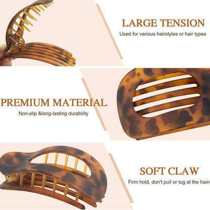 סט אחיזות שיער סגלגל