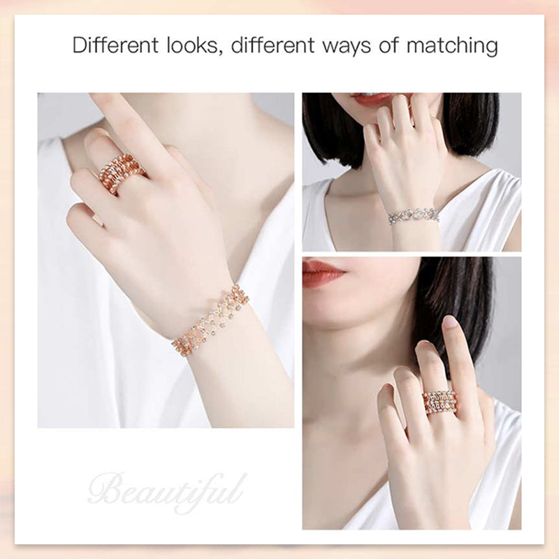 צמיד מגנטי מתכוונן שניים באחד