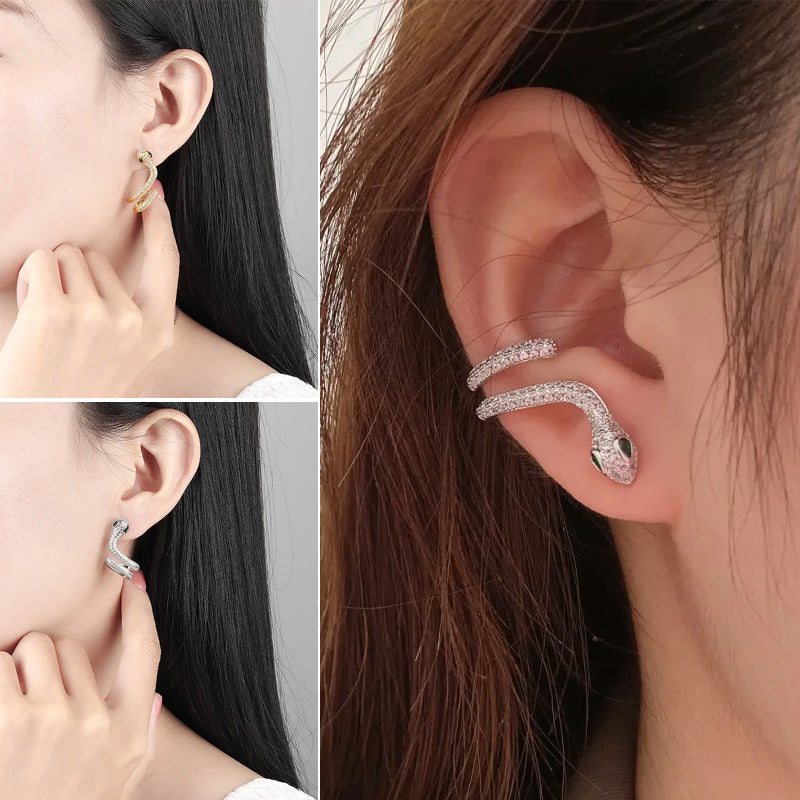 קליפ כסף חכם בצורת נחש 🐍