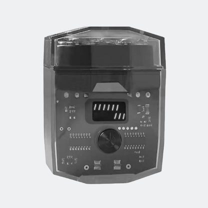 מכונת גילוח כפולה שקופה