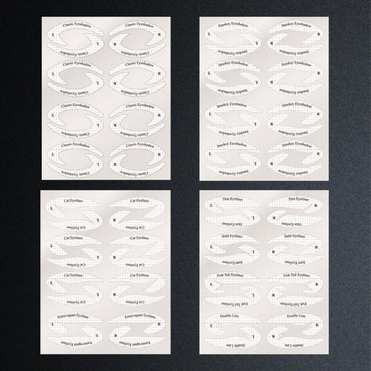 מדבקות תבנית איפור צללית/איילנר