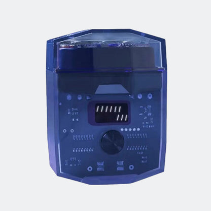 מכונת גילוח כפולה שקופה