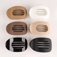 סט אחיזות שיער סגלגל