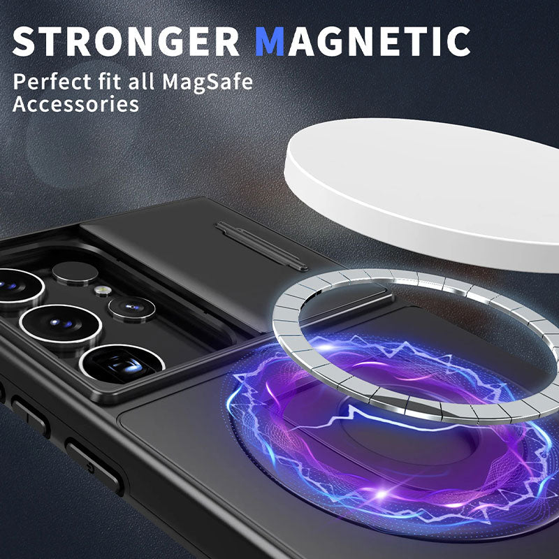 מארז חסין זעזועים בדרגה צבאית של סמסונג עם סטנד טבעת