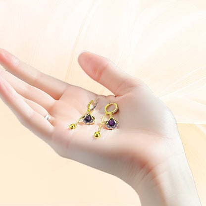 ⏳מבצע מוגבל בזמן💎עגילי עלי גינקו עדינים לנשים