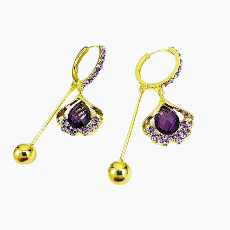 ⏳מבצע מוגבל בזמן💎עגילי עלי גינקו עדינים לנשים